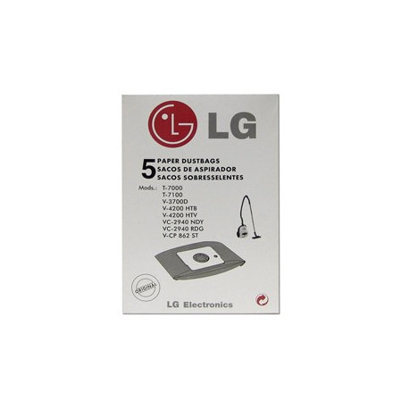 Pack de 5 Filtros de Aspirador LG