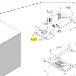 Placa Amplicador para Equipamento Audio