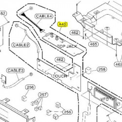 PCB Assembly Top Jack LG Audio