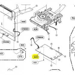 PCB Assembly.CD LG Audio