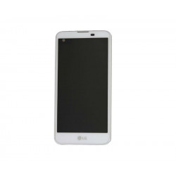 LCD Cover Assembly White LG X Screen K500N