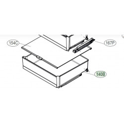 Gaveta para Frigorifico LG