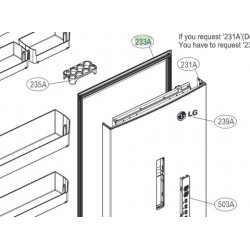 Gasket AssemblyDoor LG