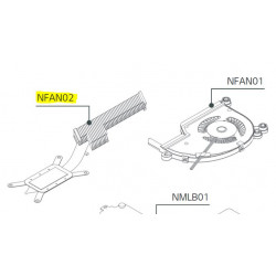 Heat Sink LG Notebook