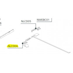 Hinge with Cable LG Notebook