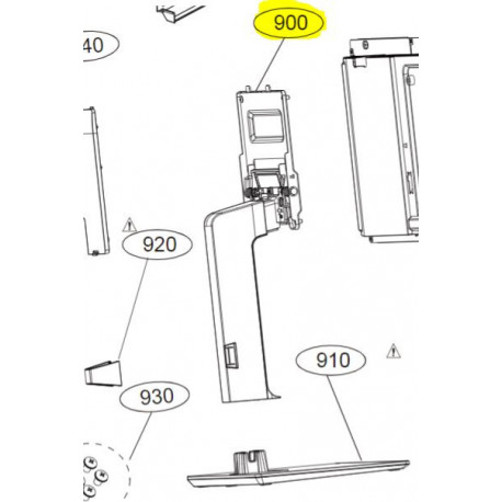 Suporte da Base para Monitor LG