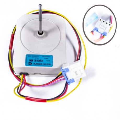 Motor 12V 510MA 70MA 1.75RPM 1.8KRPM para Frigorifico LG