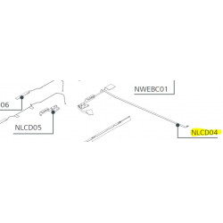 Hinge with Cable LG Notebook