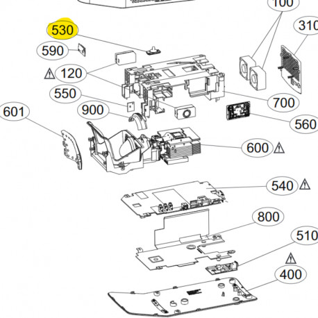 SUB PCB JOYSTICK LG