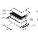 Gaveta para Frigorifico LG