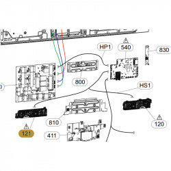 Coluna Direita 20W 6ohm 76dB 75Hz para TV LG