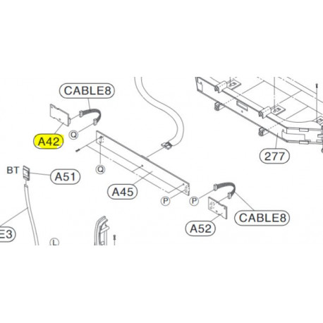 Placa Led Flash Esquerda para Equipamento Audio LG