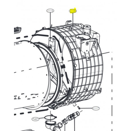 Tub AssemblyOuter LG