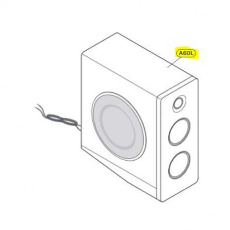 Coluna Esquerda para Equipamento Audio LG